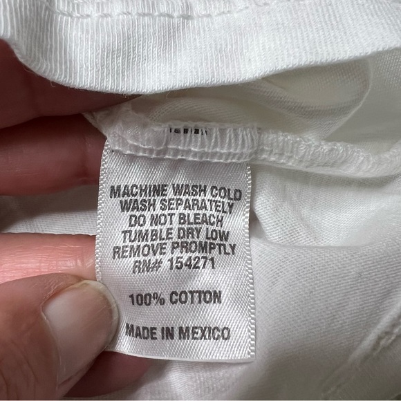 NWOT Bad Company Holy Water Long Sleeve Graphic T-Shirt White Women’s XS - Picture 7 of 8